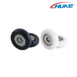Round Groove Roller Wheel with Bearing