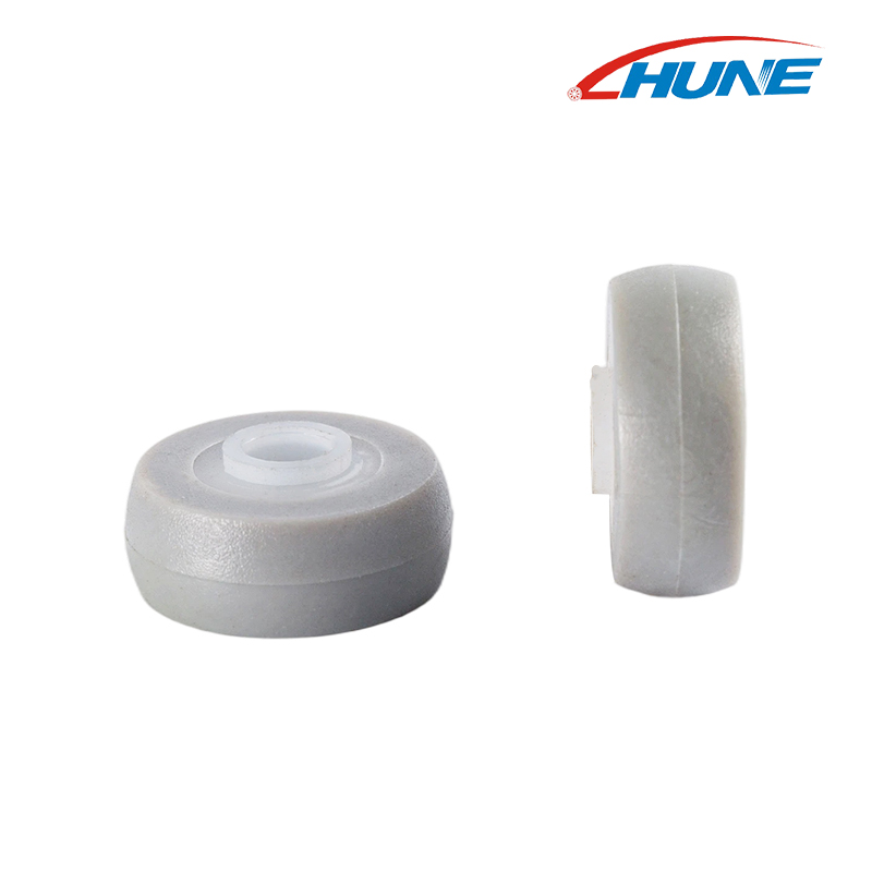 Light‑Duty Plastic Positioning Roller for Wardrobe & Closet System
