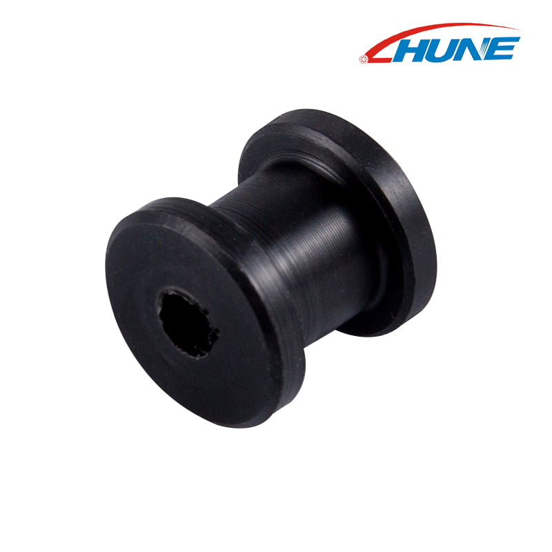 Double‑Flange Nylon Plastic Roller for Sliding Systems