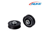 7A/10A V/U Groove Sliding Bearing Rollers with Threaded Shaft