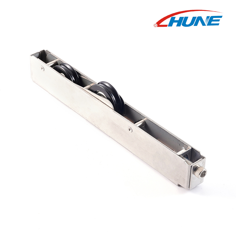 Adjustable Heavy Duty Stainless Steel Sliding Door Roller Wheels Accessories