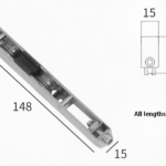 Adjustable Heavy Duty Stainless Steel Sliding Door Roller Wheels Accessories