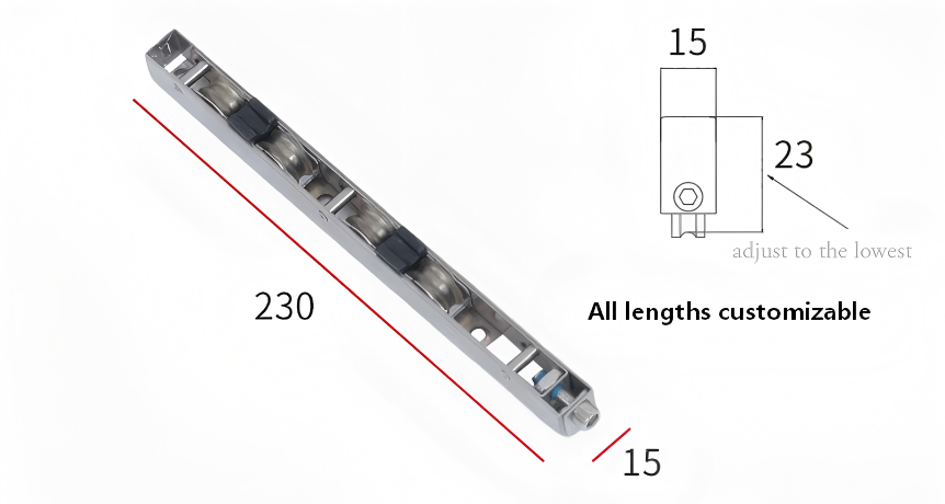 Adjustable Heavy Duty Stainless Steel Sliding Door Roller Wheels Accessories