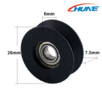 V Groove Roller Wheel With Bearing