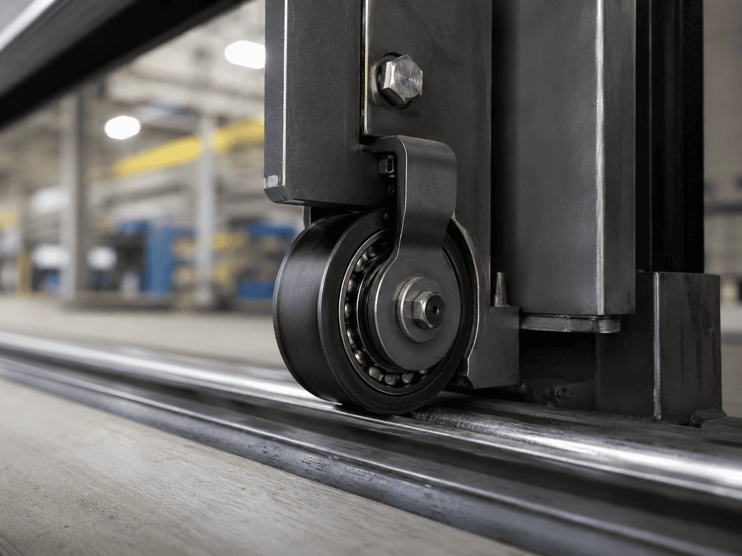 industrial sliding door roller system