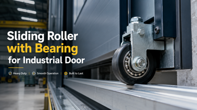 How Do I Choose the Right Sliding Roller with Bearing for an Industrial Door?