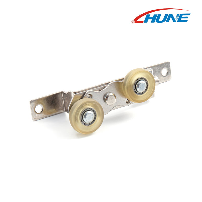 Adjustable Double-Wheel Upper Guide Roller for Ultra-Slim Sliding Doors