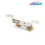 Adjustable Double-Wheel Upper Guide Roller for Ultra-Slim Sliding Doors