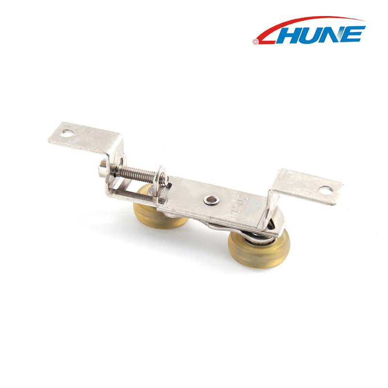 Adjustable Double-Wheel Upper Guide Roller for Ultra-Slim Sliding Doors