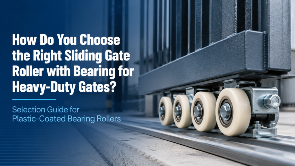 How to Choose a Sliding Gate Roller with Bearing