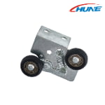 Adjustable Spring-Loaded Upper Roller for Wardrobe Doors