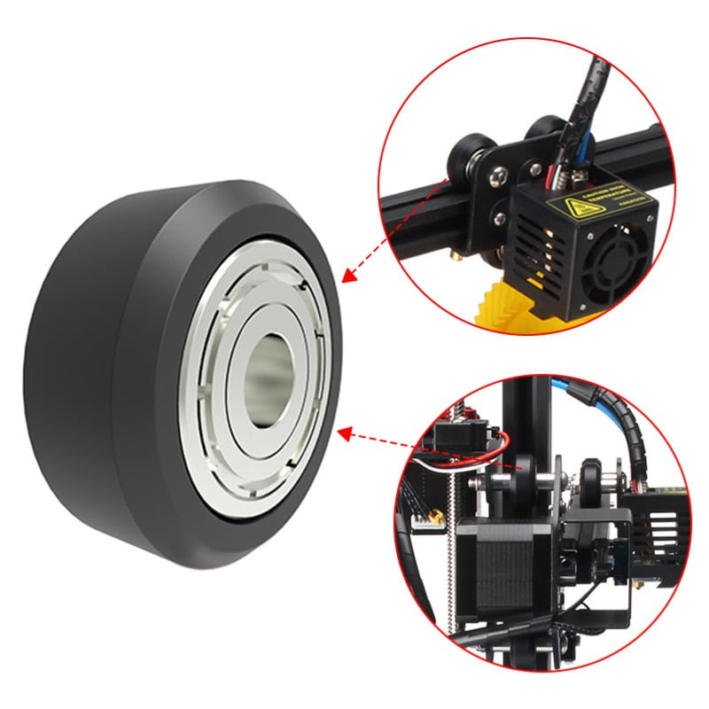 24mm V-Groove Bearing Wheel for Linear Motion (1)