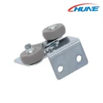 Adjustable Spring-Loaded Upper Roller for Wardrobe Doors