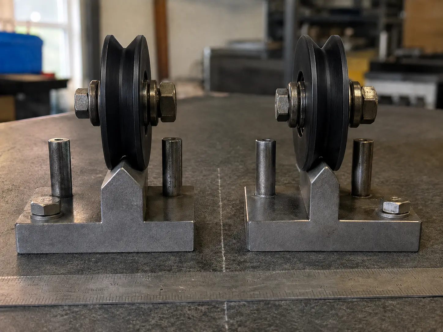v-groove wheel track matching