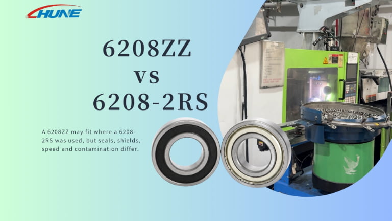 Can a 6208ZZ Replace a 6208-2RS Bearing in Your Application?