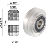 V-slot Pulley Wheel with 625 bearing for 3D printers