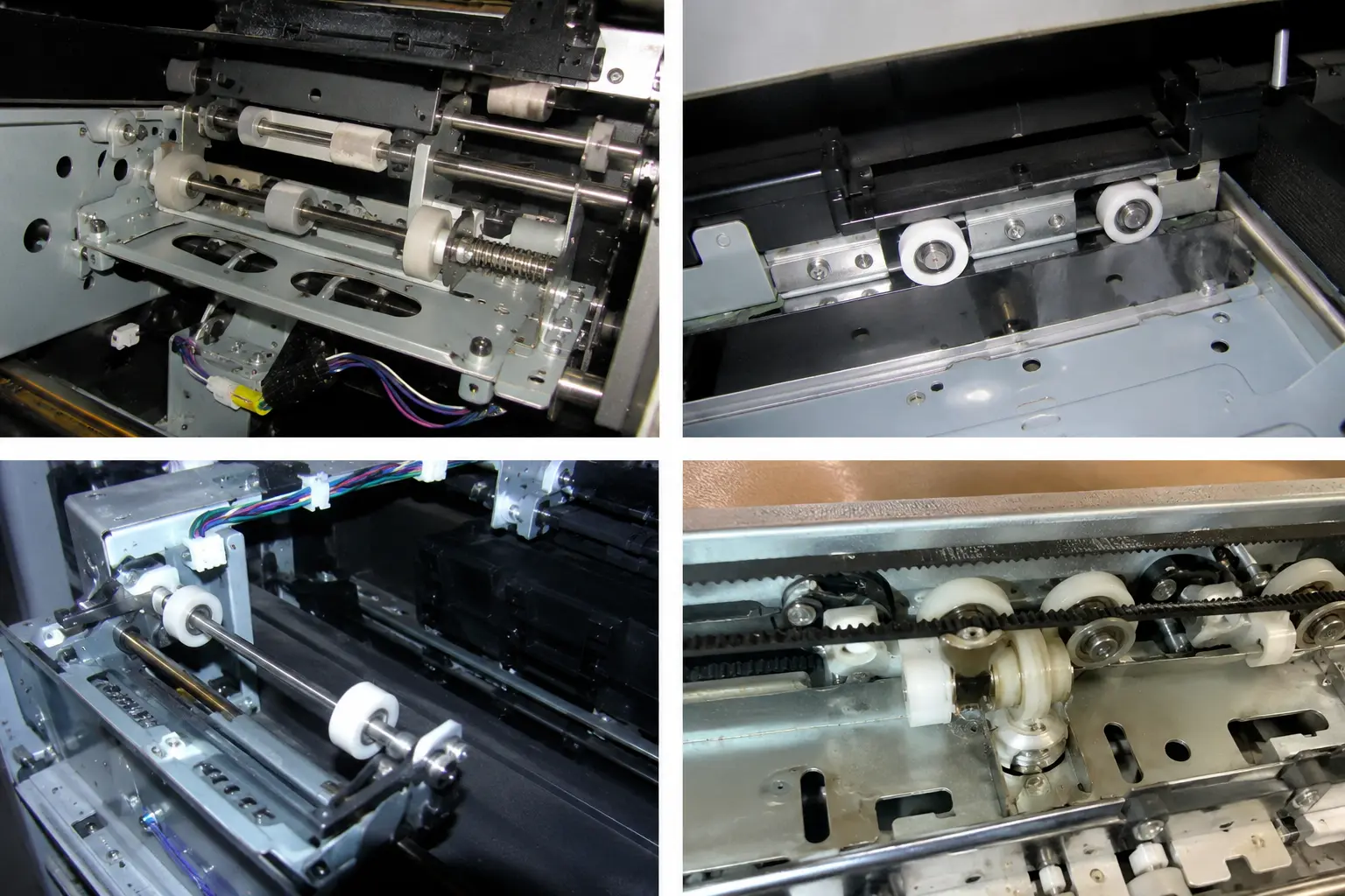 plastic-coated-bearing-rollers-printer-mechanism