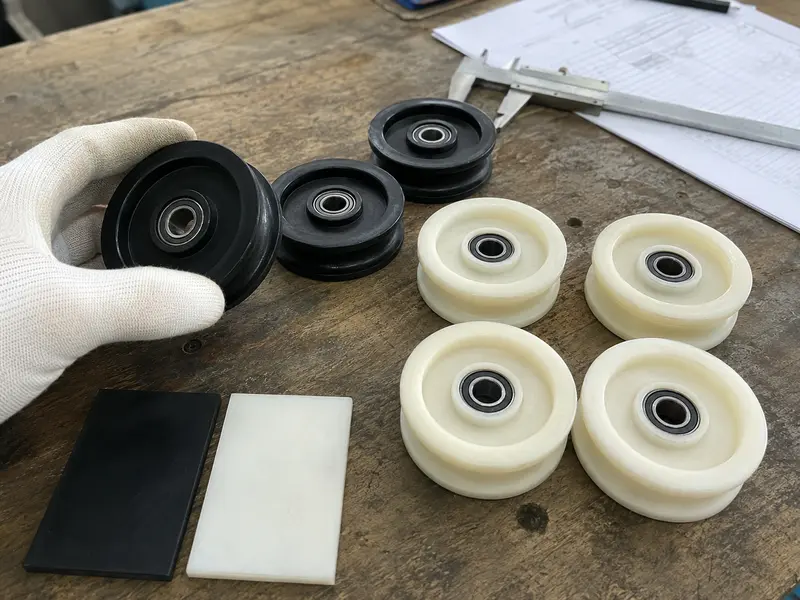 pom-nylon-fitness-pulley-material-comparison