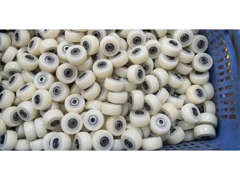 pom nylon sliding door rollers factory inspection