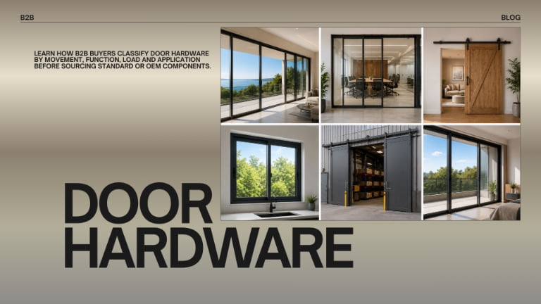 What Are the Different Types of Door Hardware?