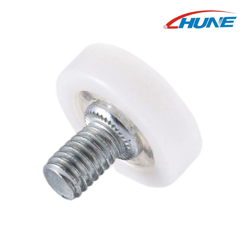 POM Bearing Roller with Threaded Stud