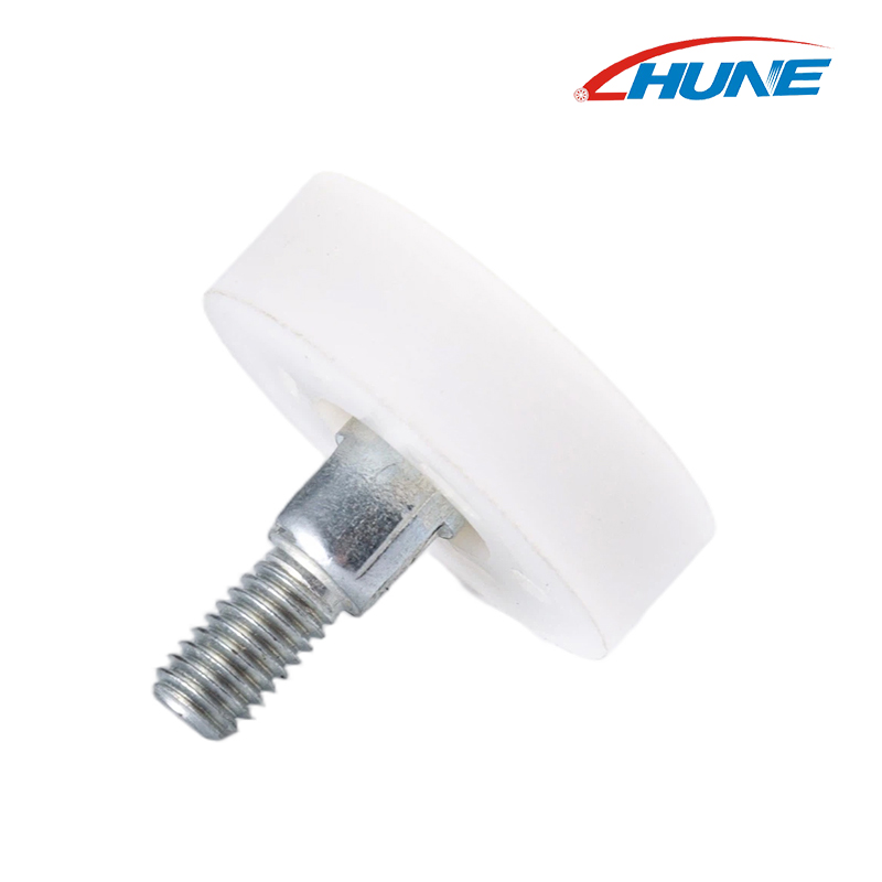 POM Bearing Roller with Threaded Stud