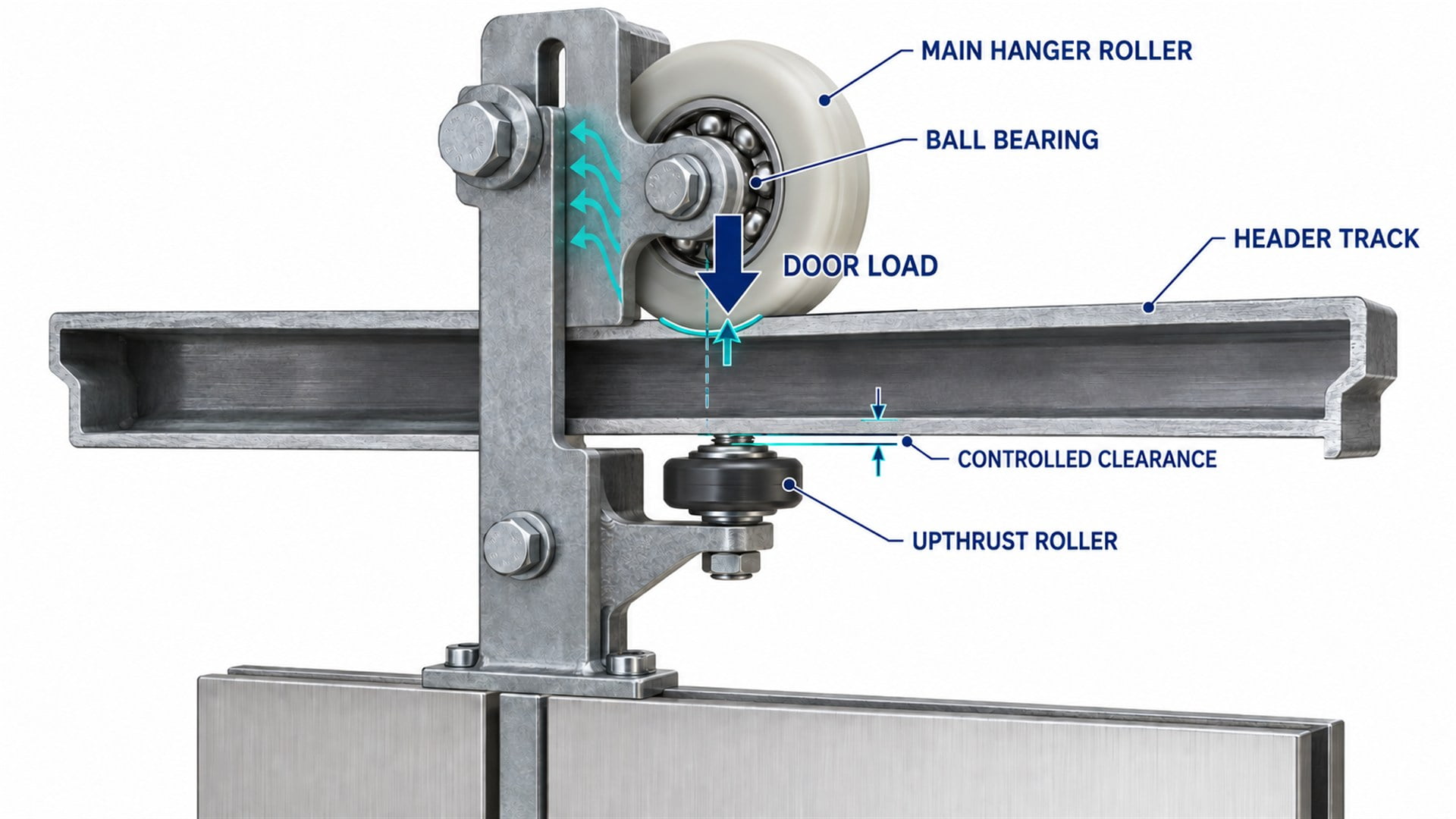 02-elevator-door-roller-track-interface