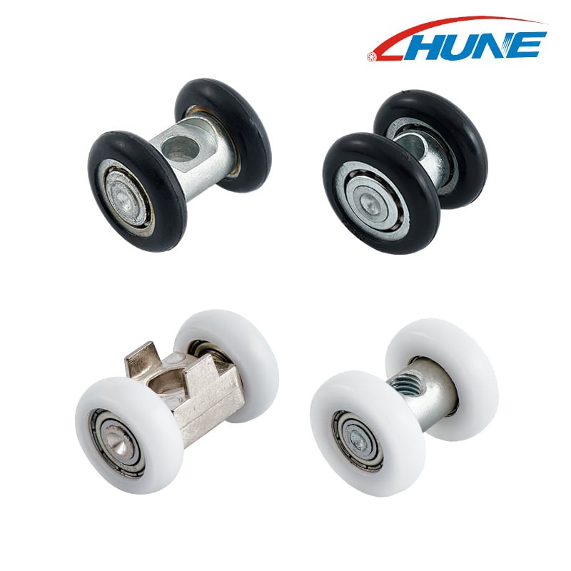 03-hune-double-wheel-shower-door-roller