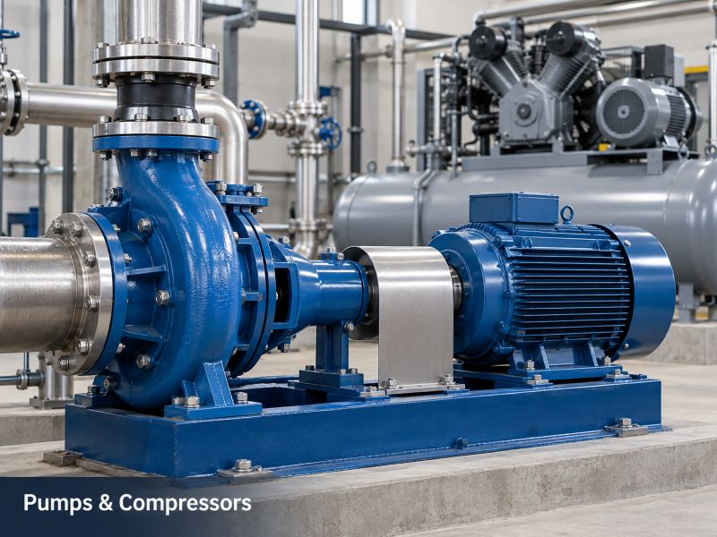 Pumps, Compressors & General Machinery