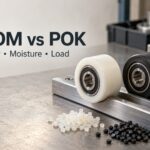 POM vs POK Wear Moisture Load Comparison