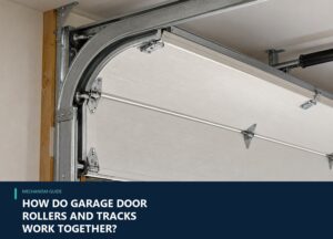 How Do Garage Door Rollers and Tracks Work Together