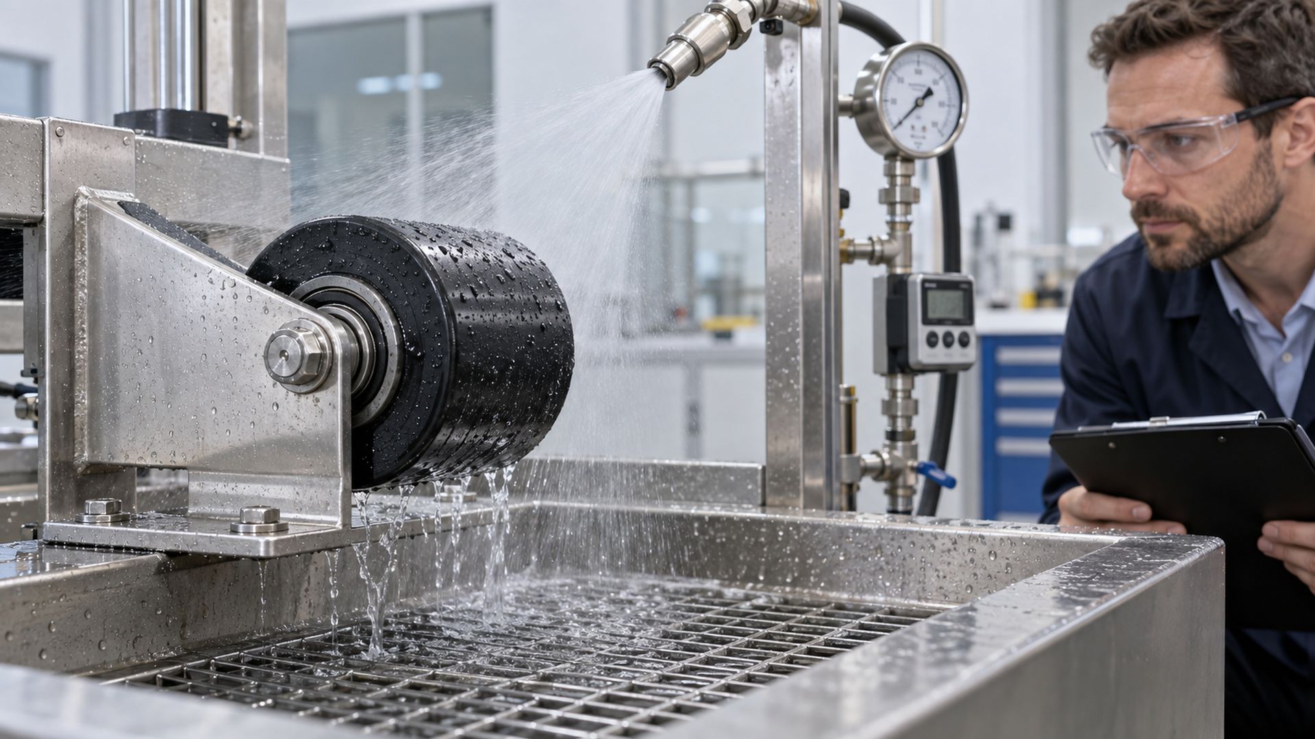 01-wet-roller-water-ingress-test