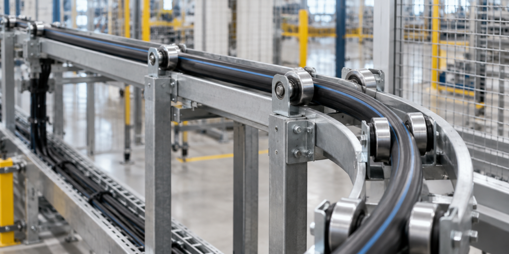 Cable, Tube & Material-Handling Guide Systems