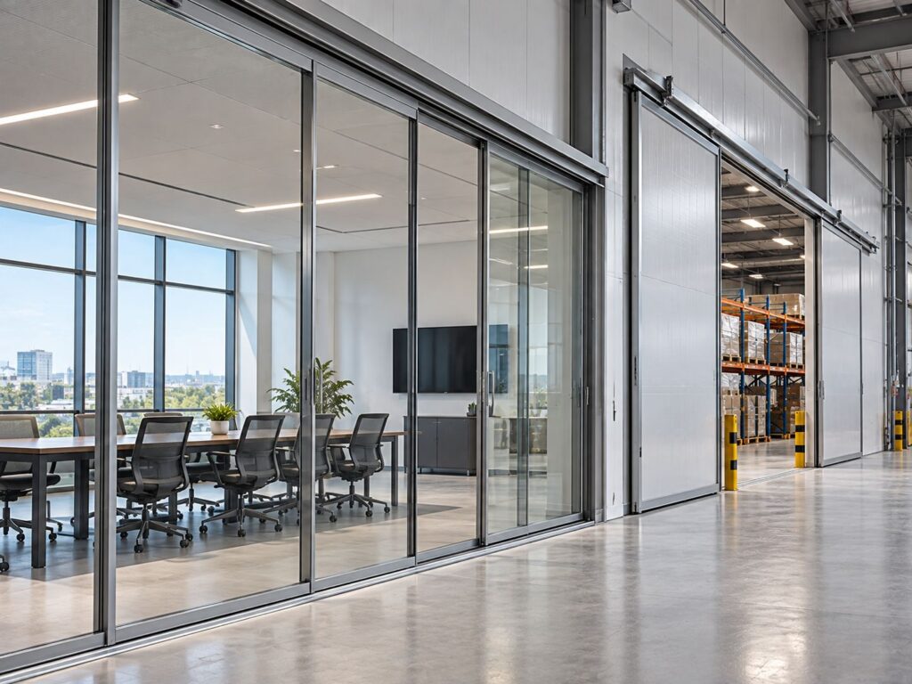 Commercial Partitions & Industrial Sliding Systems